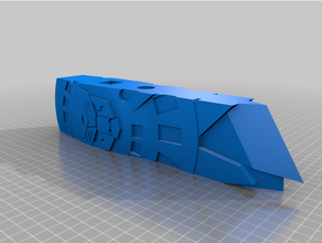 grimlock kılıç cybertron fall transformers savaş 3d print model - Mito3D