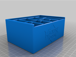 machina arcana zone jetons jeu plateau jeton boîte 3d print model - Mito3D