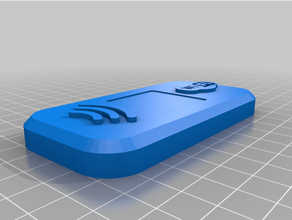 nfc wifi invités 3d print model - Mito3D