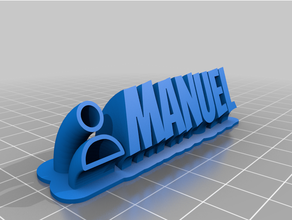 manuel desktop customized 3d print model - Mito3D
