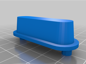 replacement toilet seat bumper 3d print model - Mito3D