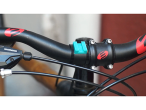 cateye bicycle headlight holder light mount 3d print model - Mito3D