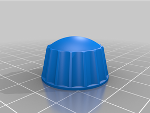 bouton radio 1 3d print model - Mito3D