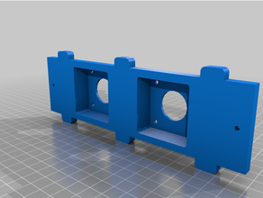 rostock max v2 dual extruder montieren 3d print model - Mito3D