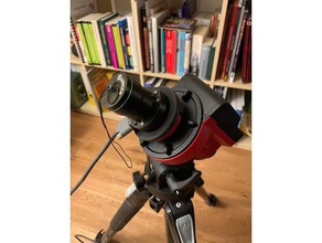 ioptron skyguider pro polemaster adaptateur l'astrophotographie 3d print model - Mito3D