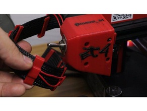 clips câbles anet et4 3d print model - Mito3D