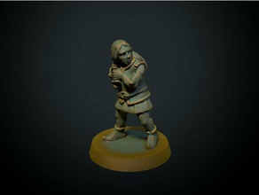 thief 28mm supports needed 3d print model - Mito3D