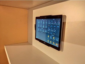 huawei mediapad t3 10 inch tablet holder 3d print model - Mito3D