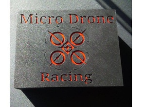 micro drone inductrix cuadro 3d print model - Mito3D