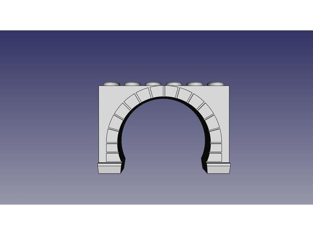 arcos herradura visigodos arco visigodo exin castillos 3D print model - Mito3D
