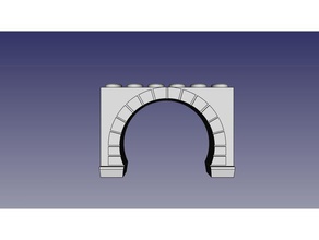 arcos herradura visigodos arco visigodo exin castillos castelli 3d print model - Mito3D