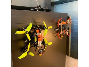 quadcopter montaggio parete 3d print model - Mito3D