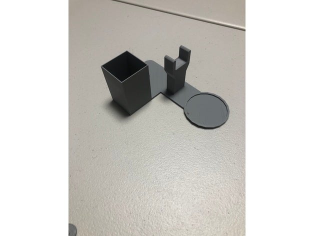 glue gun holder remix 3D print model - Mito3D