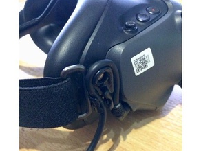 dji digitale fpv cavo alimentazione supporto occhiali protezione piombo potenza 3d print model - Mito3D