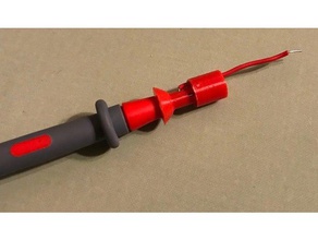 ufs 052 multimeter test probe wire adapter Elektronik Sonde tools 3d print model - Mito3D