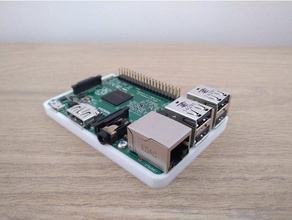 mínimo raspberry pi caso carcasa electrónica 3 3d print model - Mito3D