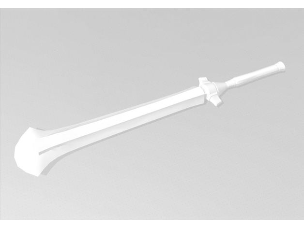 ganondorf kılıç 3D print model - Mito3D