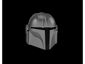 mandalorian inspired helmet rook mercs starwars star wars 3d print model - Mito3D