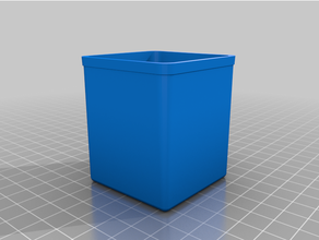 customized sortimo insert boxx t-boxx l-boxx i-boxx 1x1 3d print model - Mito3D