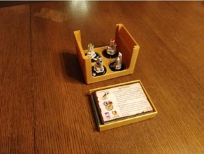 mage knight città vassoio gioco tavolo 3d print model - Mito3D