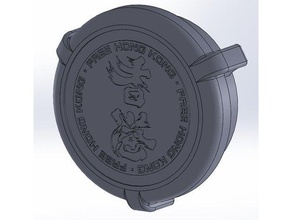 3m filtro cartucho sustitución tapa 30k 6200 freehongkong hong kong hongkonger máscara standwithhongkong 3d print model - Mito3D
