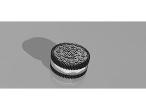 biscuit oreo herb grinder bourgeon cannabis mauvaises herbes 3d print model - Mito3D