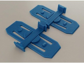 hot wheels double connector release button 3d print model - Mito3D