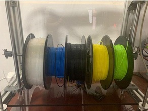 soporte bobina filamento 3d print model - Mito3D