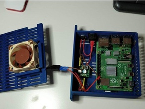 raspberry pi 4 prusa mk3s çerçeve monte edin raspberrypi4 ahududu esas alındığı 3d print model - Mito3D