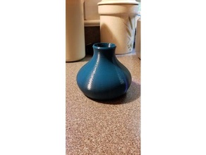 ausgeformte vase 3d print model - Mito3D