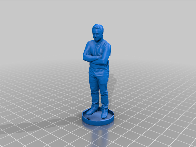 umarell - il motivatore desk manager 3D print model - Mito3D