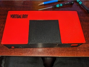 virtualboy shell v3 multi vga 3d print model - Mito3D