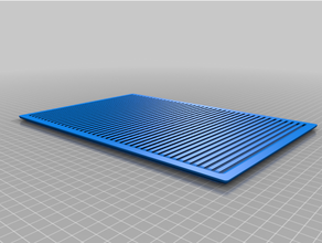 personalizzati ventilazione copertura xxx misura 3d print model - Mito3D