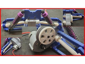 1 10 rc in scala buggy trasmissione 110 auto giocattolo veicolo 3d print model - Mito3D