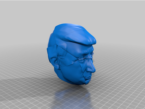 trumputin quebra cabeça américa donald trump político política putin rússia russo eua vladimir 3d print model - Mito3D