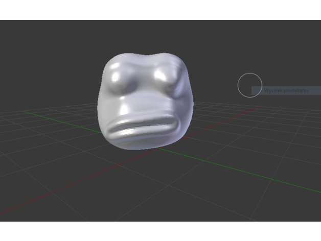 pepe kurbağa kafası blender pepethefrog 3D print model - Mito3D