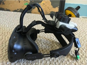 vive wireless - fan & battery bracket 3d builder slash 40mm mount accessories accessory holder beat saber consumer electronics cooling duct diy hack hacks life alyx helpful helpfull tool hmd htc htcvive htcvivepro htcviveproeye pro lifehack mod mods motion tracking mounting multi oculus rift overheat overheating room scale steam controller vr tusktopia valve virtualreality virtual reality eye app vivewireless day night embrio birth school work headset bed hell space shower mind sleep irl dead windows mixed adapter wirelessvr 3d print model - Mito3D