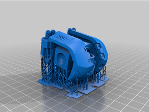 guardian armor's big brother supported 3d print model - Mito3D