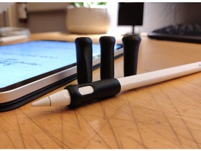 apple crayon poignées normal grosse touches ergo grip ipad prise 3d print model - Mito3D