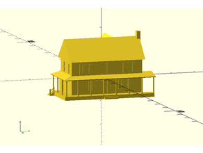 beckyshouse house 3d print model - Mito3D