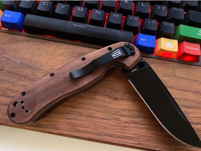 ontario knife rat-1 ergonomic scales 3d print model - Mito3D