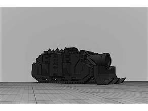 vindictive traitor tank chaos vindicator epic scale 3d print model - Mito3D