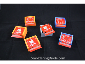 circuit board slide box boîte carte imprimé 3d print model - Mito3D