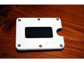 bolso elegante minimalista carteira cartão crédito hardcase slim 3d print model - Mito3D