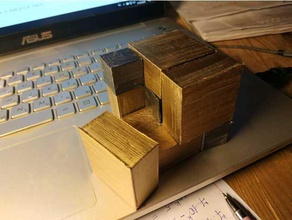 3x3x3 cubo rompecabezas puzzle 3d print model - Mito3D