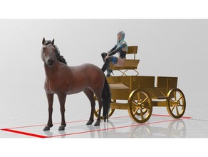 carriage female 3d print model - Mito3D