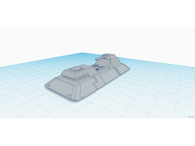 imperial repulsor Panzer 3D print model - Mito3D