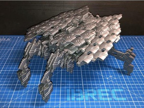 stargate replicator 1 screen-accurate dagoma discoeasy 200 discoeasy200 mechanical prop scifi sg-1 3d print model - Mito3D