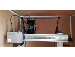 filamento guida staffa snapmaker 20 3d print model - Mito3D