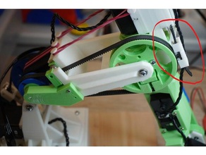 conjunto 2 mm tono correa distribución 2mm articulación microbit robótica 3d print model - Mito3D